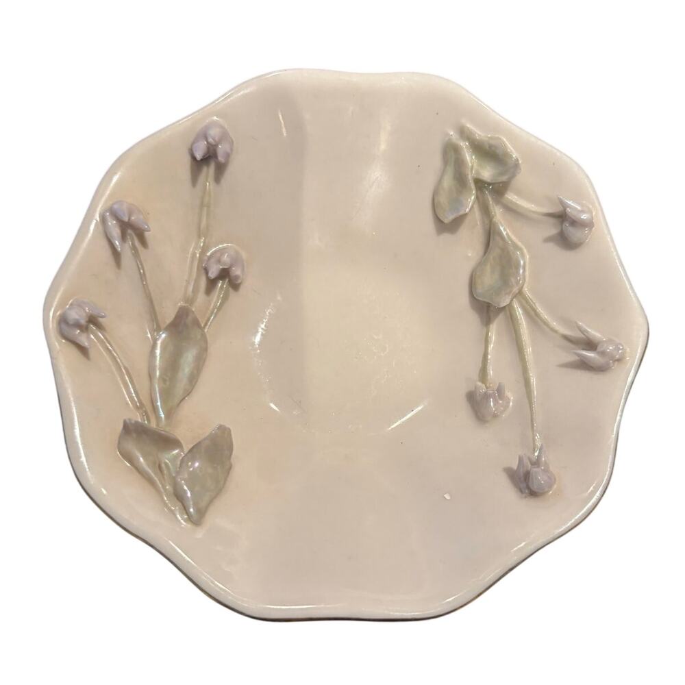 VTG Claire Lerner Studio Original Bluebells Espresso Demitasse Teacup Saucer* - Picture 5 of 7
